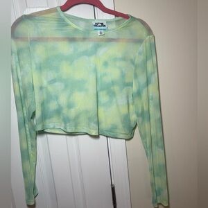 Future Collective 90’s retro sheer top